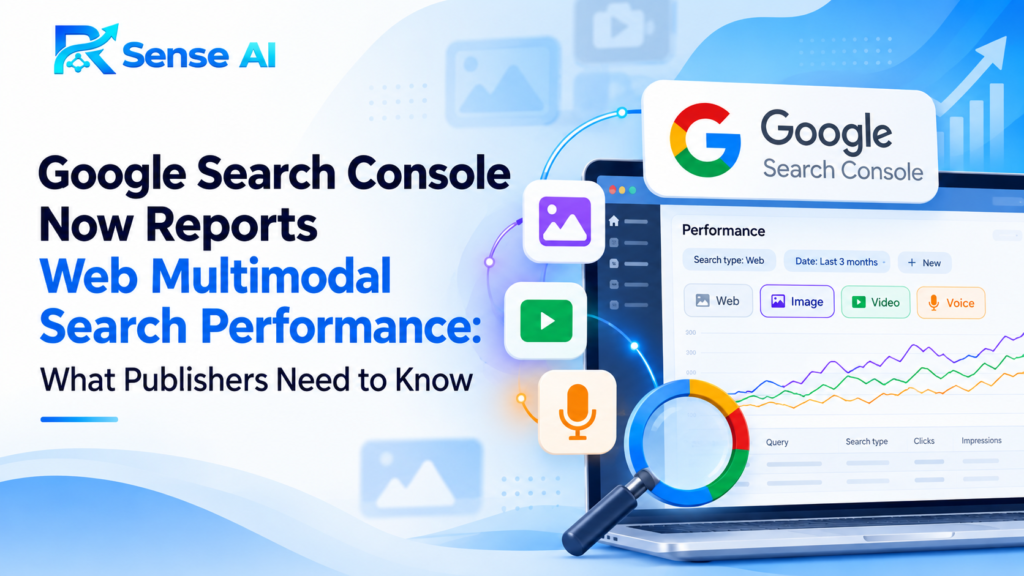 Google Search Console Now Reports Web Multimodal Search Performance: What Publishers Need to Know